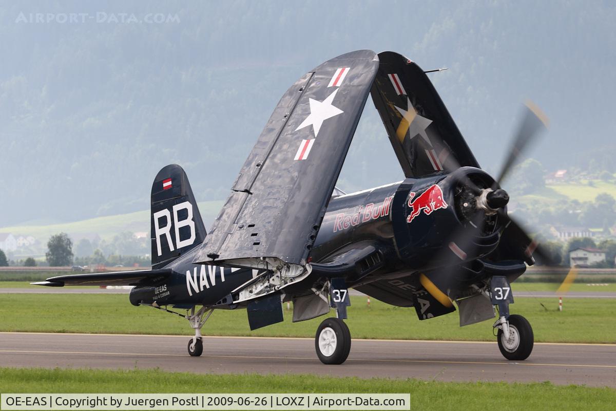 OE-EAS, 1945 Vought F4U-4 Corsair C/N 9149, Red Bull Vought F4U-4 Corsair