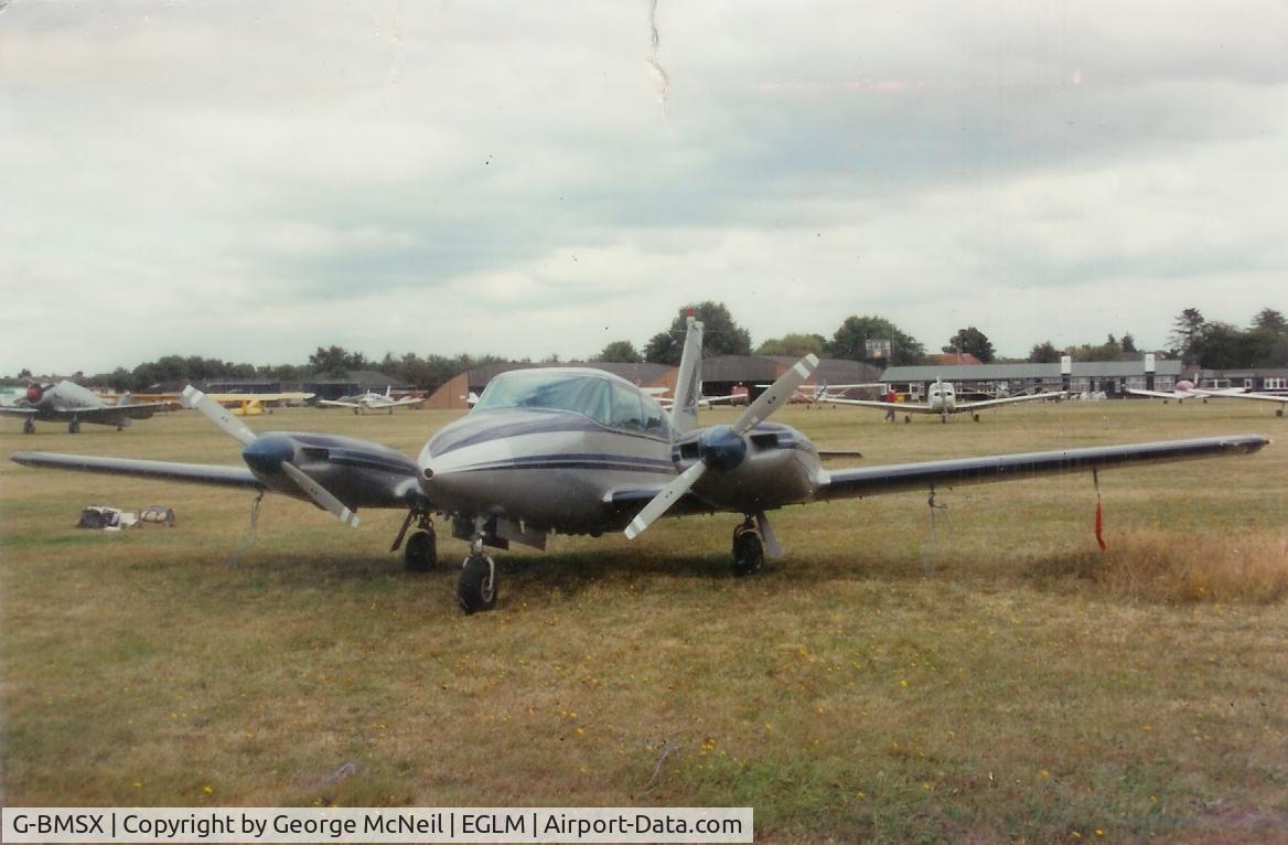 G-BMSX, 1965 Piper PA-30-160 Twin Comanche Twin Comanche C/N 30-881, G-BMSX (N502TC) at White Waltham