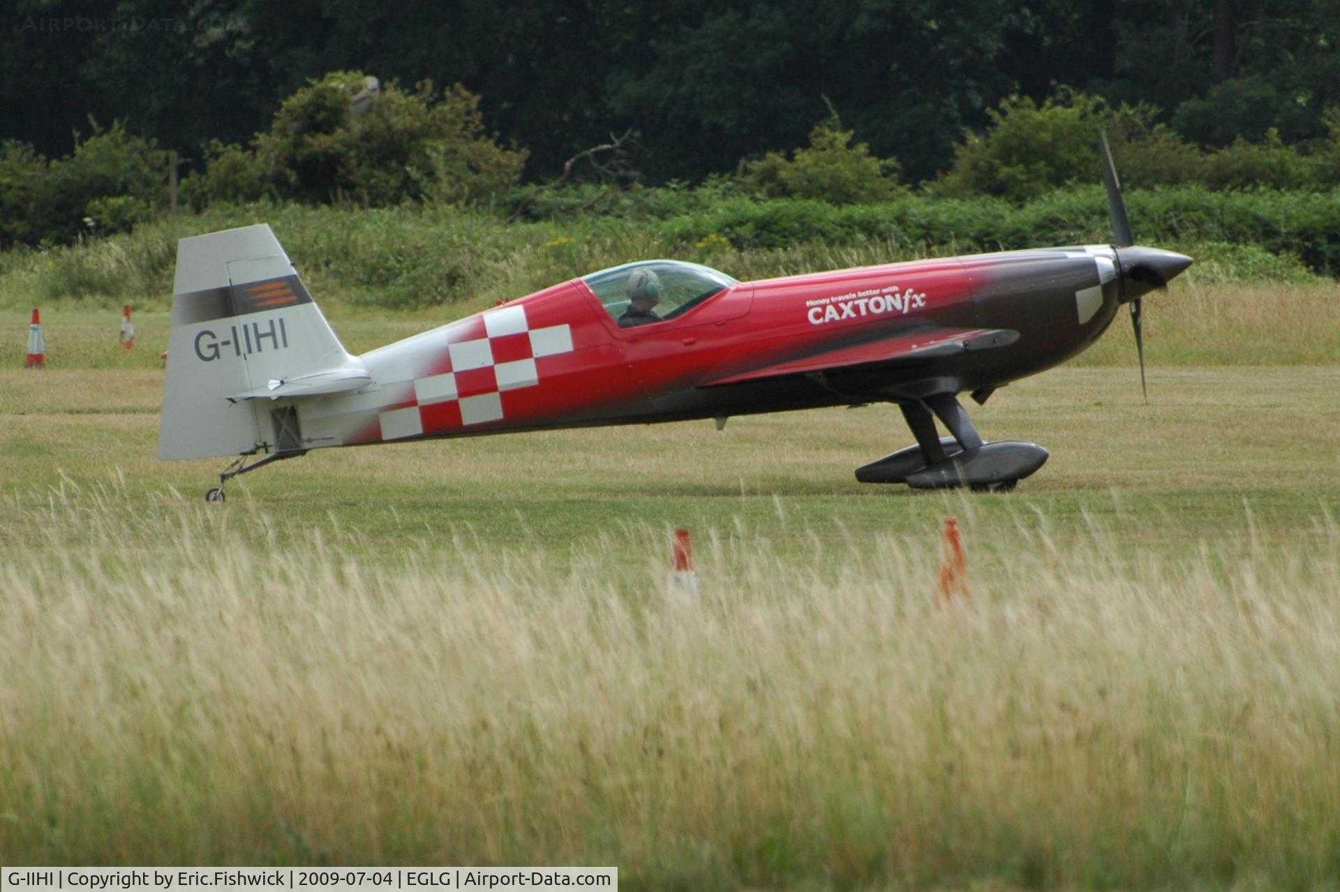 G-IIHI, 2008 Extra EA-300SC C/N SC008, 2. G-IIHI (330SC) at Panshanger Airfield