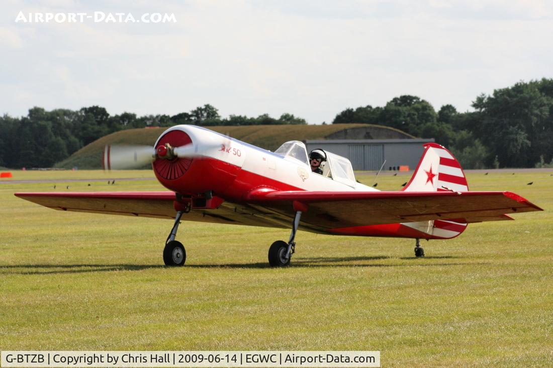G-BTZB, 1980 Yakovlev Yak-50 C/N 801810, Aerostars display team at Cosford Airshow
