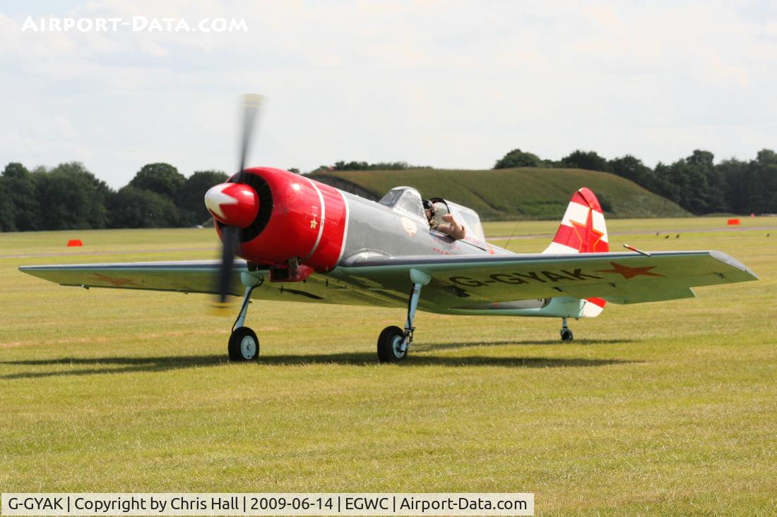 G-GYAK, 1985 Yakovlev Yak-50 C/N 852905, Aerostars display team at Cosford Airshow
