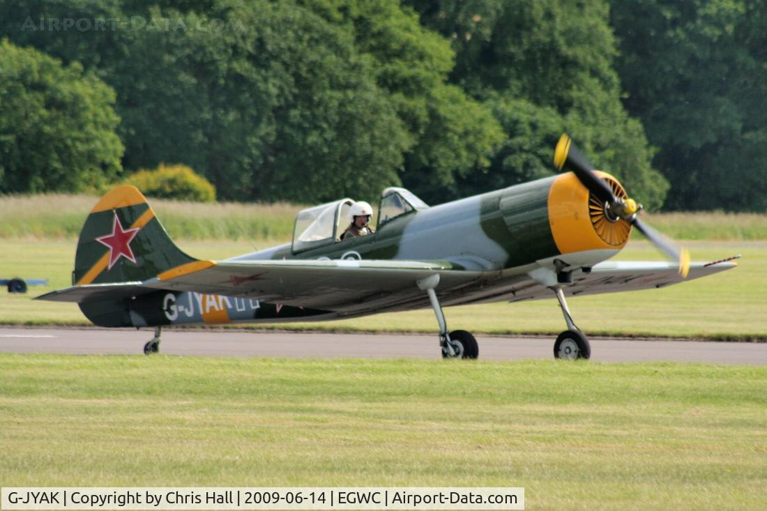 G-JYAK, 1985 Yakovlev Yak-50 C/N 853001, Aerostars display team at Cosford Airshow