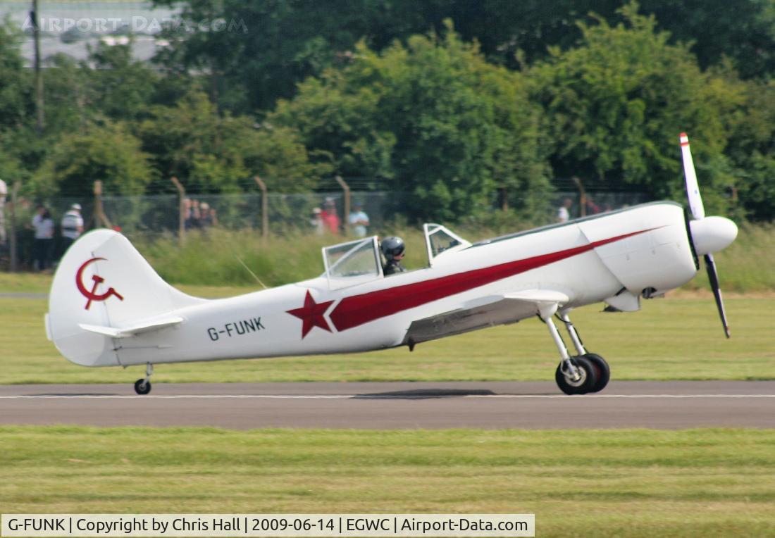G-FUNK, 1985 Yakovlev Yak-50 C/N 852908, Aerostars display team at Cosford Airshow