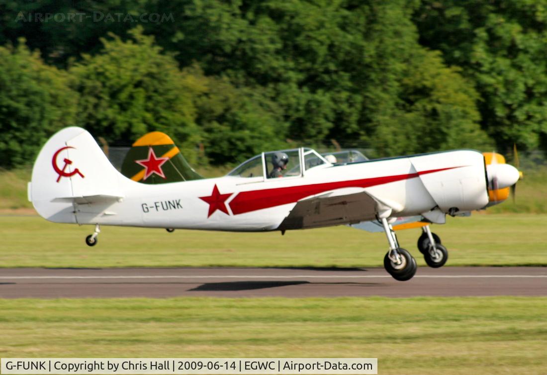 G-FUNK, 1985 Yakovlev Yak-50 C/N 852908, Aerostars display team at Cosford Airshow