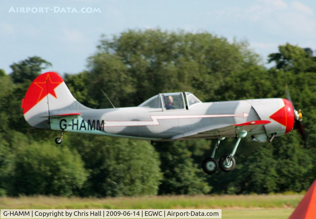 G-HAMM, 1983 Yakovlev Yak-50 C/N 832409, Aerostars display team at Cosford Airshow