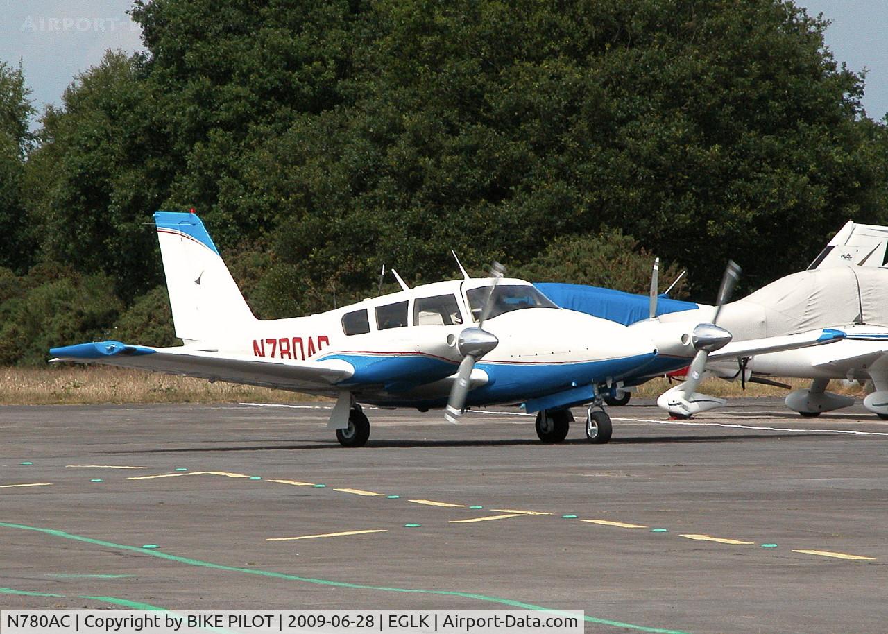 N780AC, 1969 Piper PA-30 Twin Comanche Twin Comanche C/N 30-1967, NICE TWIN COMMANCHE. PREV. ID. G-TCOM