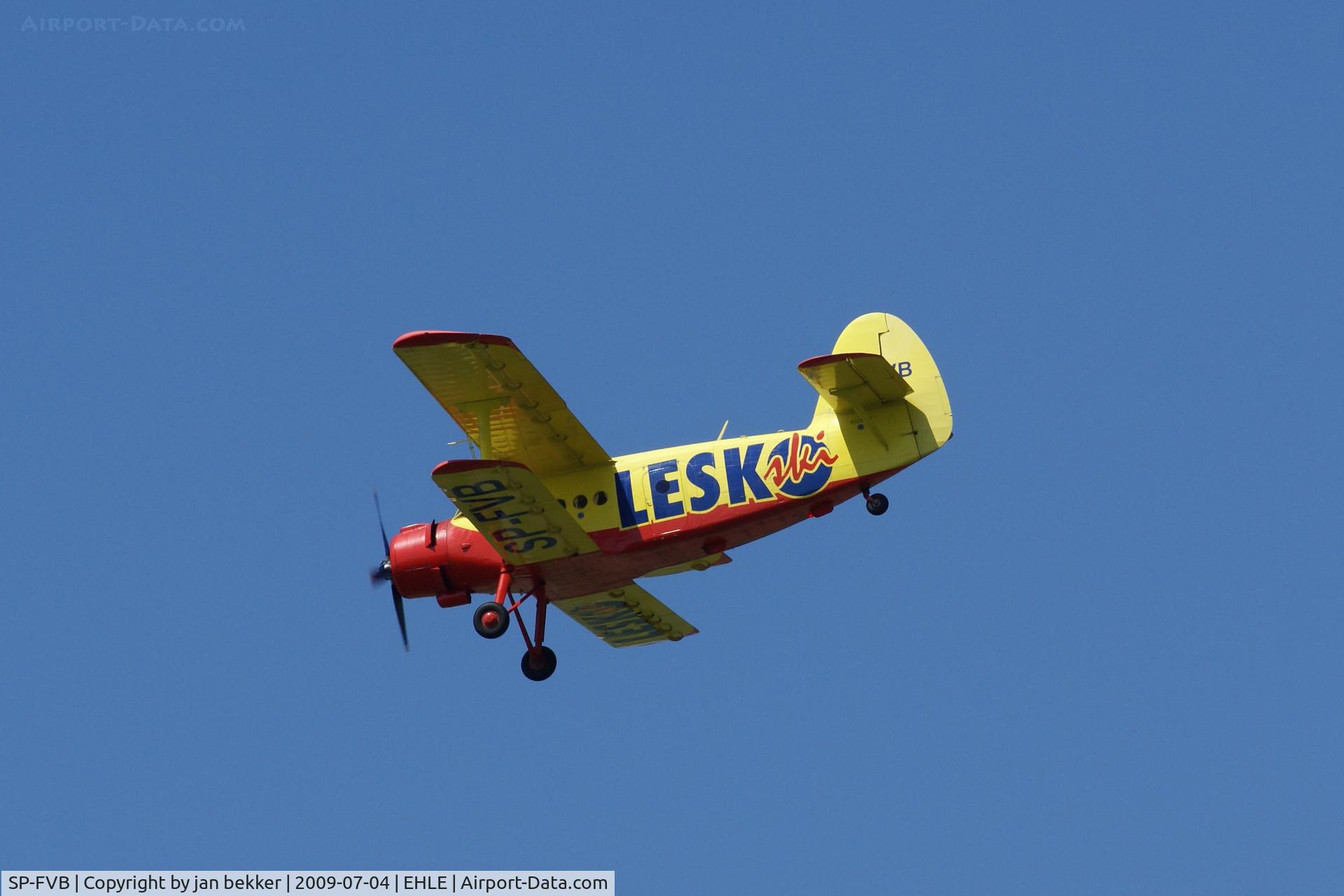 SP-FVB, Antonov An-2 C/N 1G21407, Just before landing at Lelystad