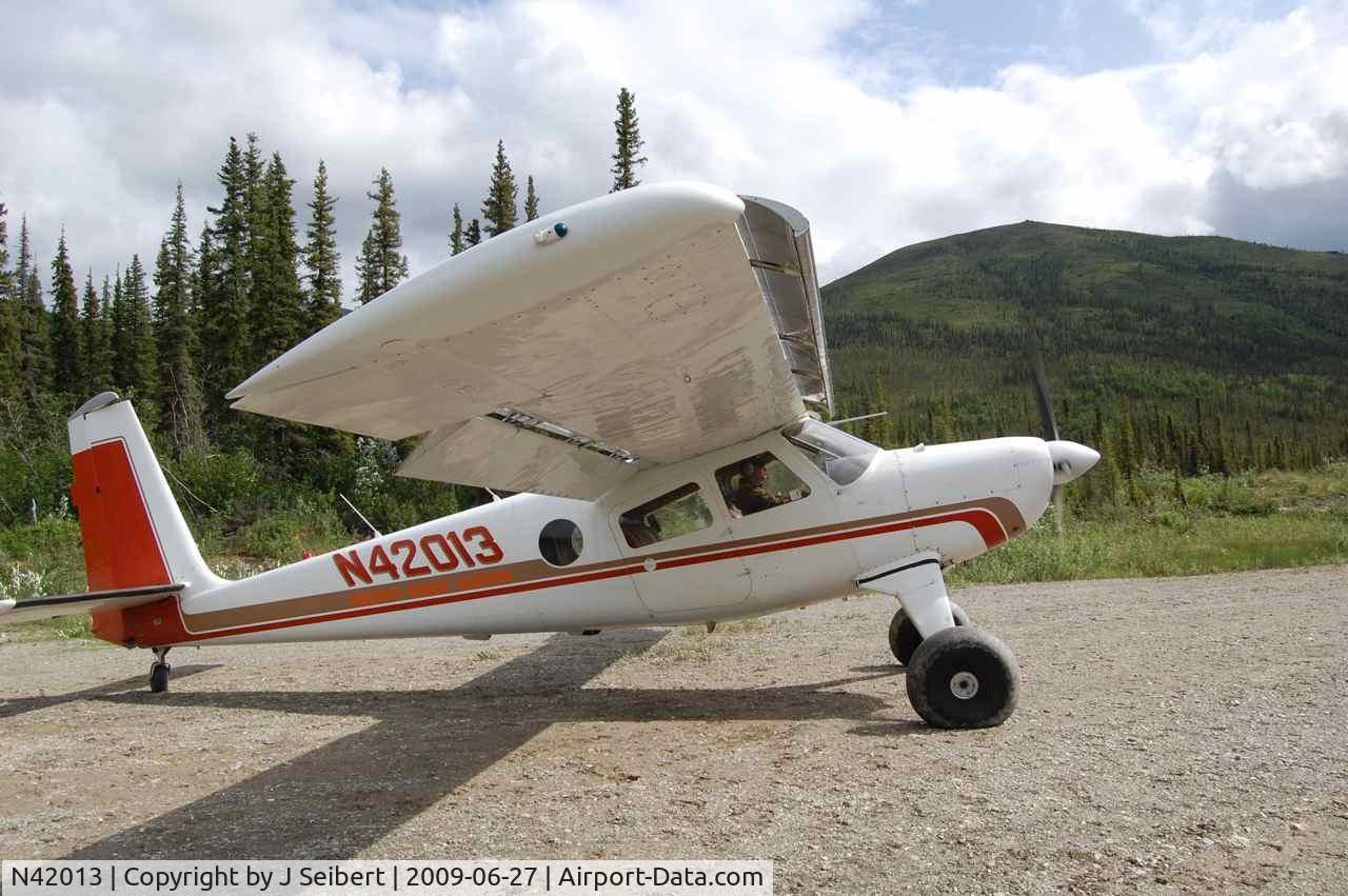 N42013, 1966 Helio H-295/U10D C/N 1256 (66-14354), N42013 at Wild Lake Mine Strip