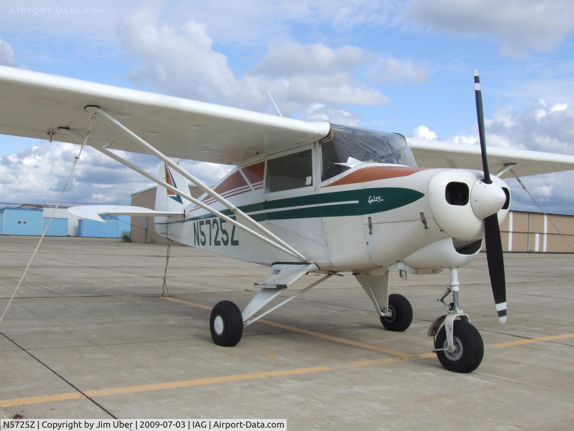 N5725Z, 1963 Piper PA-22-108 Colt C/N 22-9564, Gary's back home for the weekend