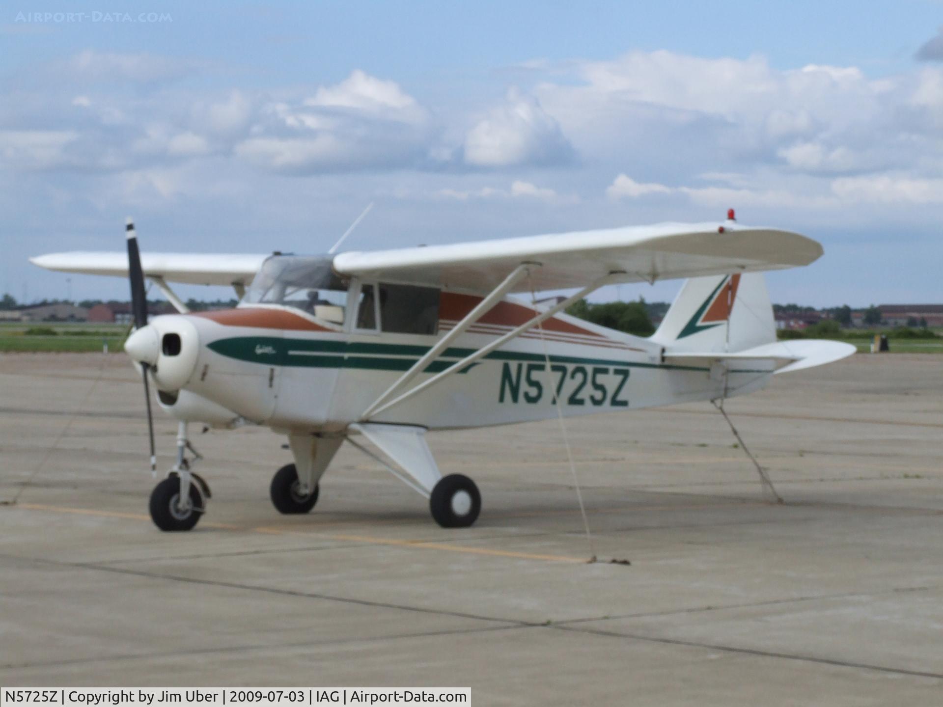 N5725Z, 1963 Piper PA-22-108 Colt C/N 22-9564, Nice Colt