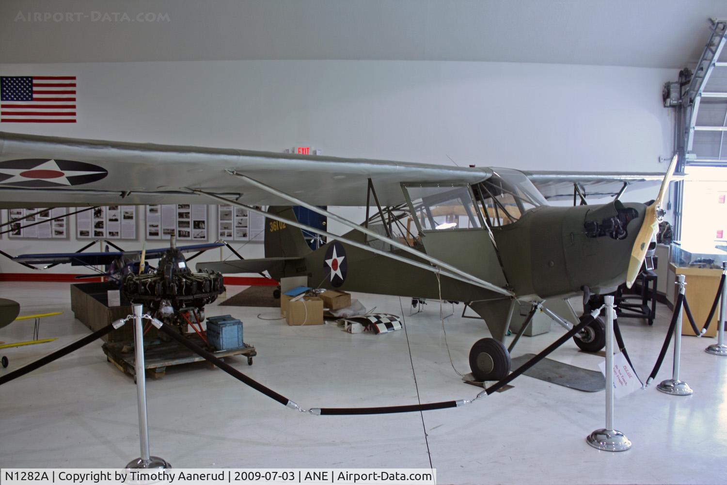 N1282A, 1942 Aeronca 0-58B Grasshopper C/N 058B1282, 1942 Aeronca 0-58B, c/n: 058B1282
