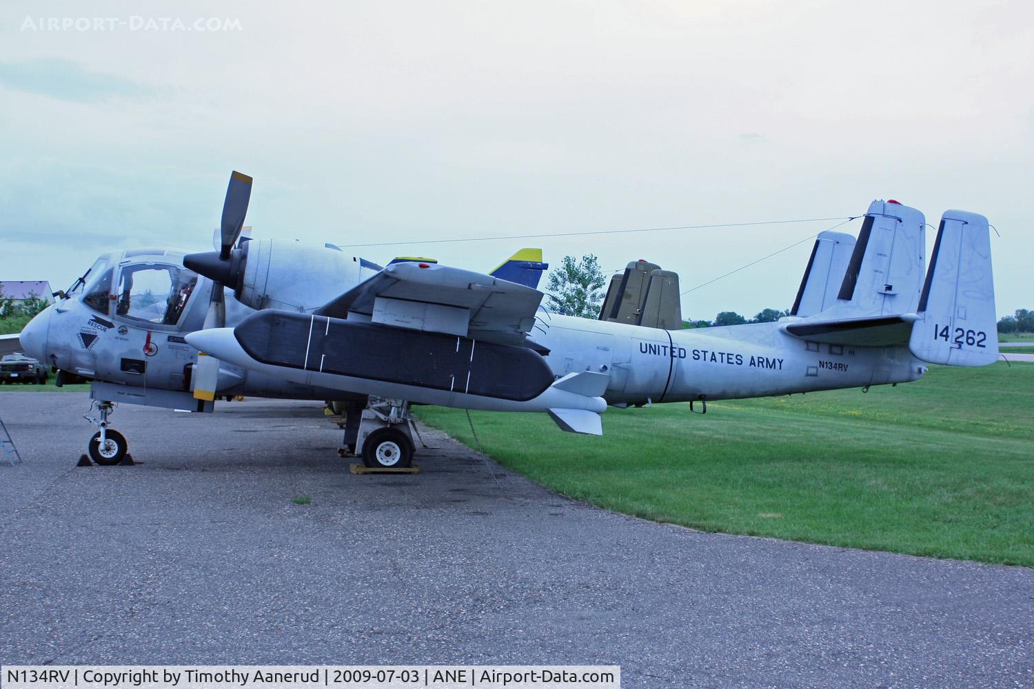 N134RV, 1964 Grumman RV-1D Mohawk C/N 77B, 1964 Grumman OV-1/RV-1, c/n: 64-14262