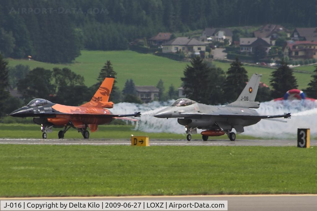 J-016, General Dynamics F-16AM Fighting Falcon C/N 6D-172, 