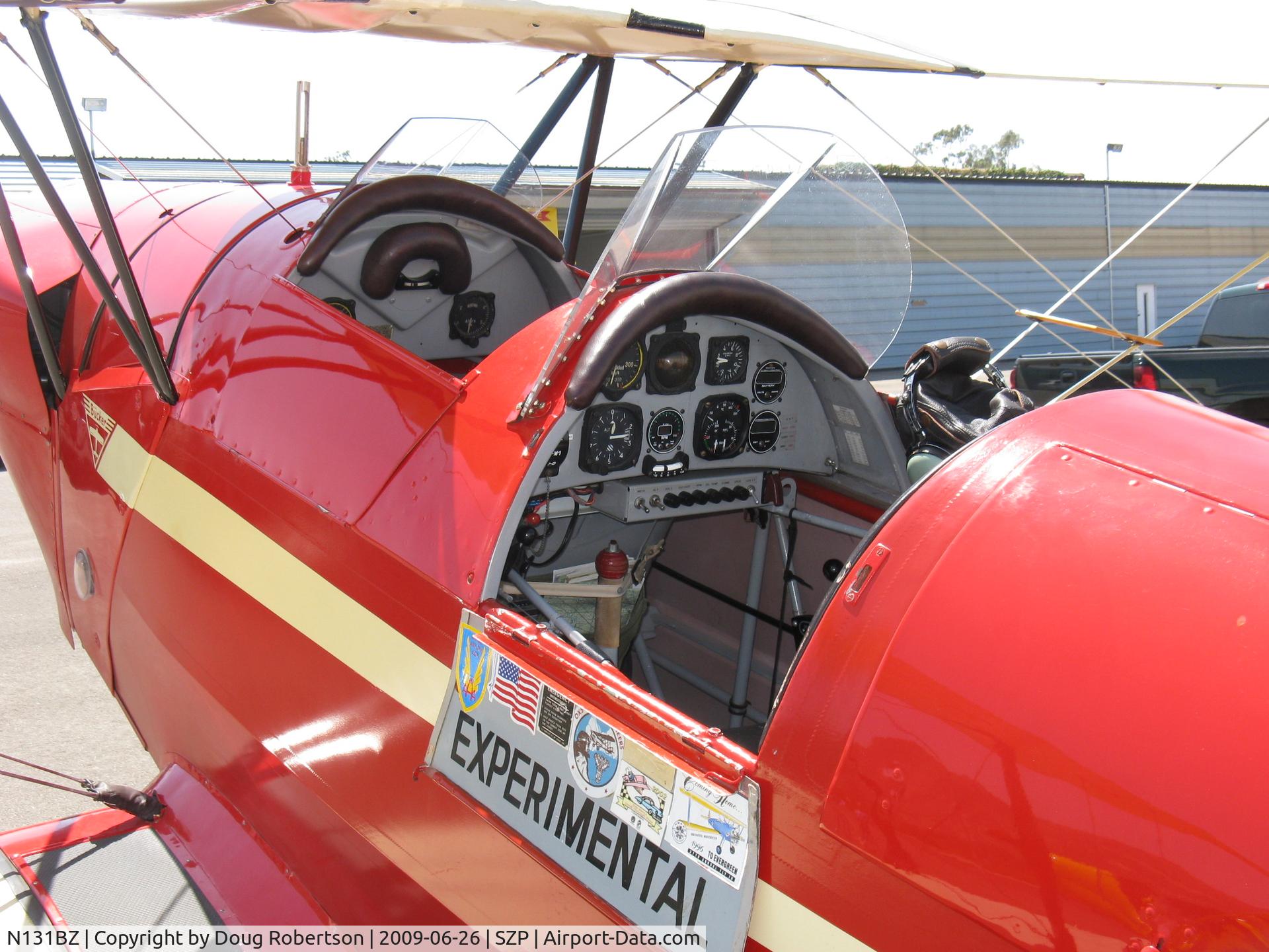 N131BZ, 1961 CASA 1-131E Jungmann C/N Not found E3B-563/N131BZ, 1961 Bucker Jungmann 131, Lycoming O-320 conversion, rear panel