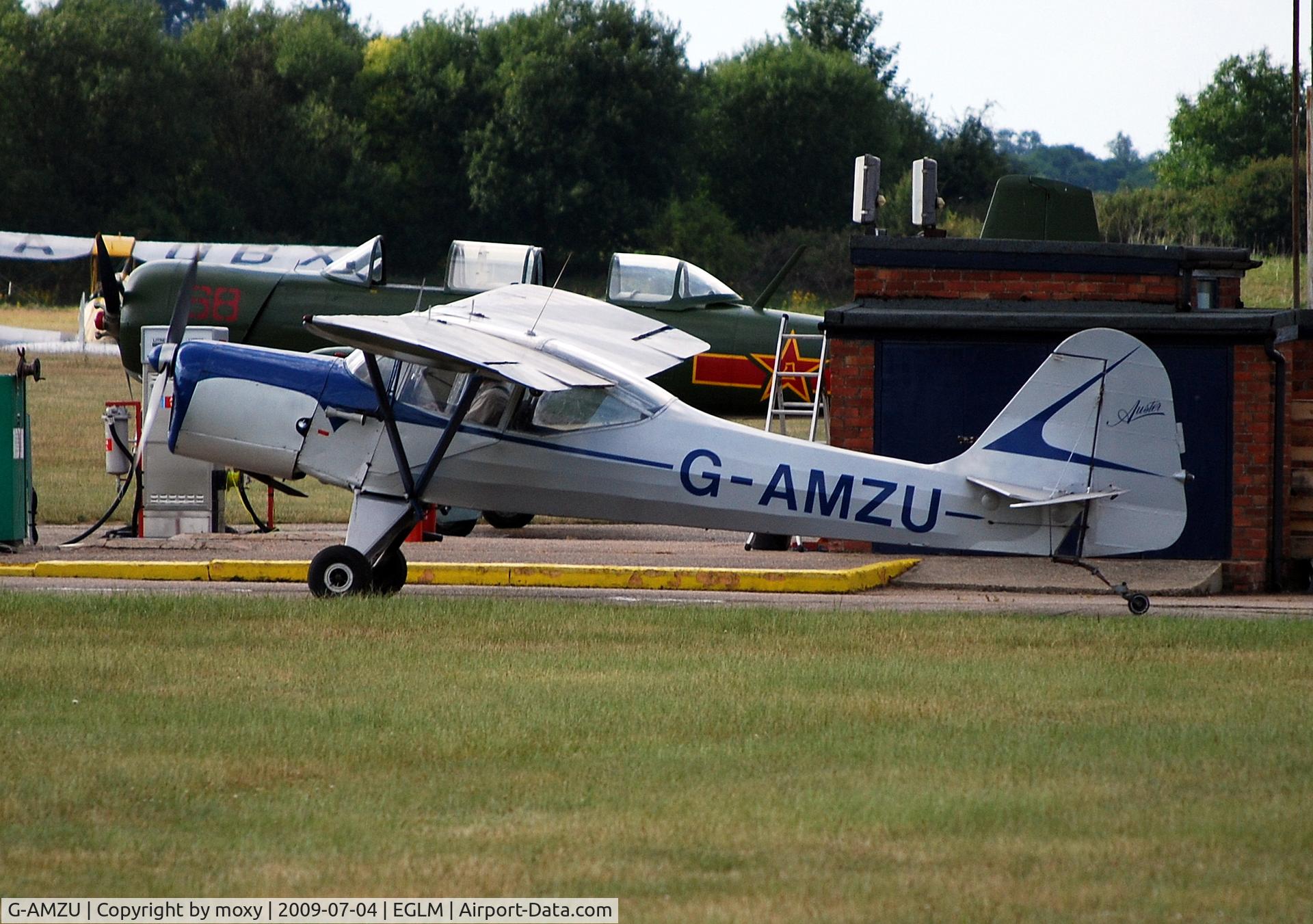 G-AMZU, 1953 Auster J-5F Aiglet Trainer C/N 3108, AUSTER AIGLET at White Waltham Ex College of Aeronautics. Sadly, crashed Bicester 19th Sept 2009 