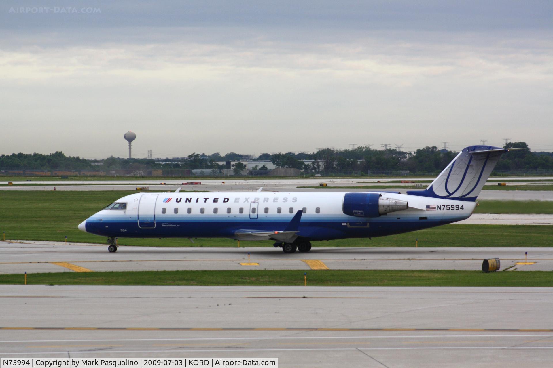 N75994, 2000 Bombardier CRJ-200ER (CL-600-2B19) C/N 7367, CL-600-2B19