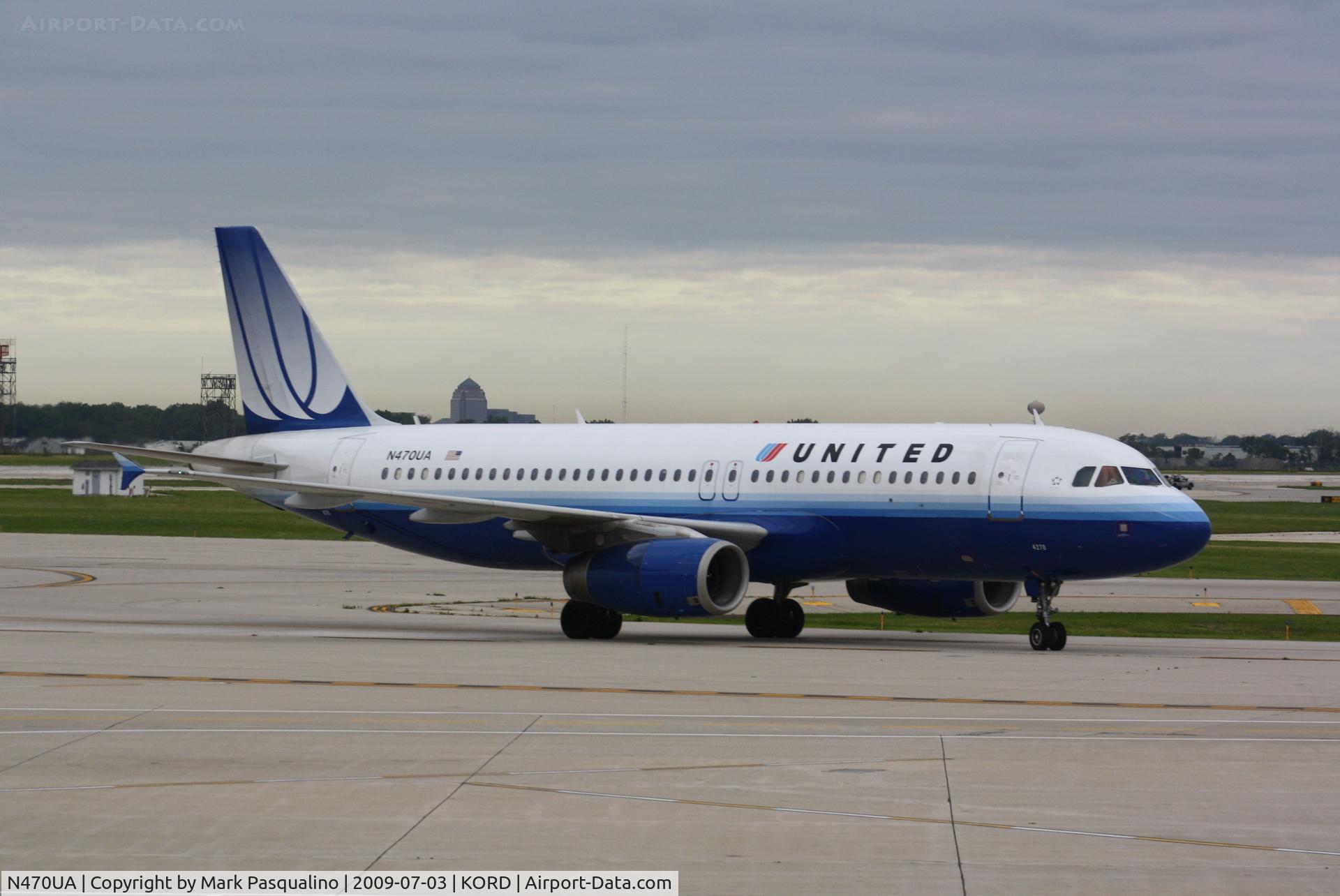 N470UA, 2001 Airbus A320-232 C/N 1427, Airbus A320