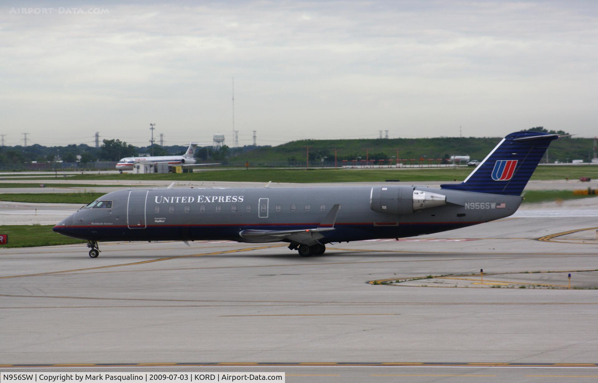 N956SW, 2003 Canadair CL-600-2B19 Regional Jet CRJ-200LR C/N 7825, CL-600-2B19