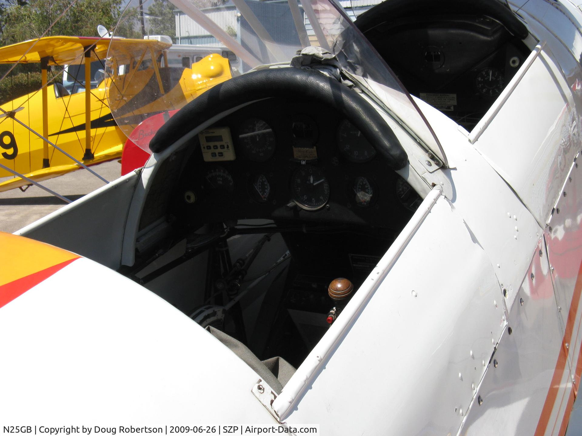 N25GB, 1954 Casa (Buckner) Jungmann BU-131E C/N E3B-372, 1954 C.A.S.A. BU 1.131 Bucker JUNGMANN, Lycoming O-360-A1D 200 Hp conversion, rear panel