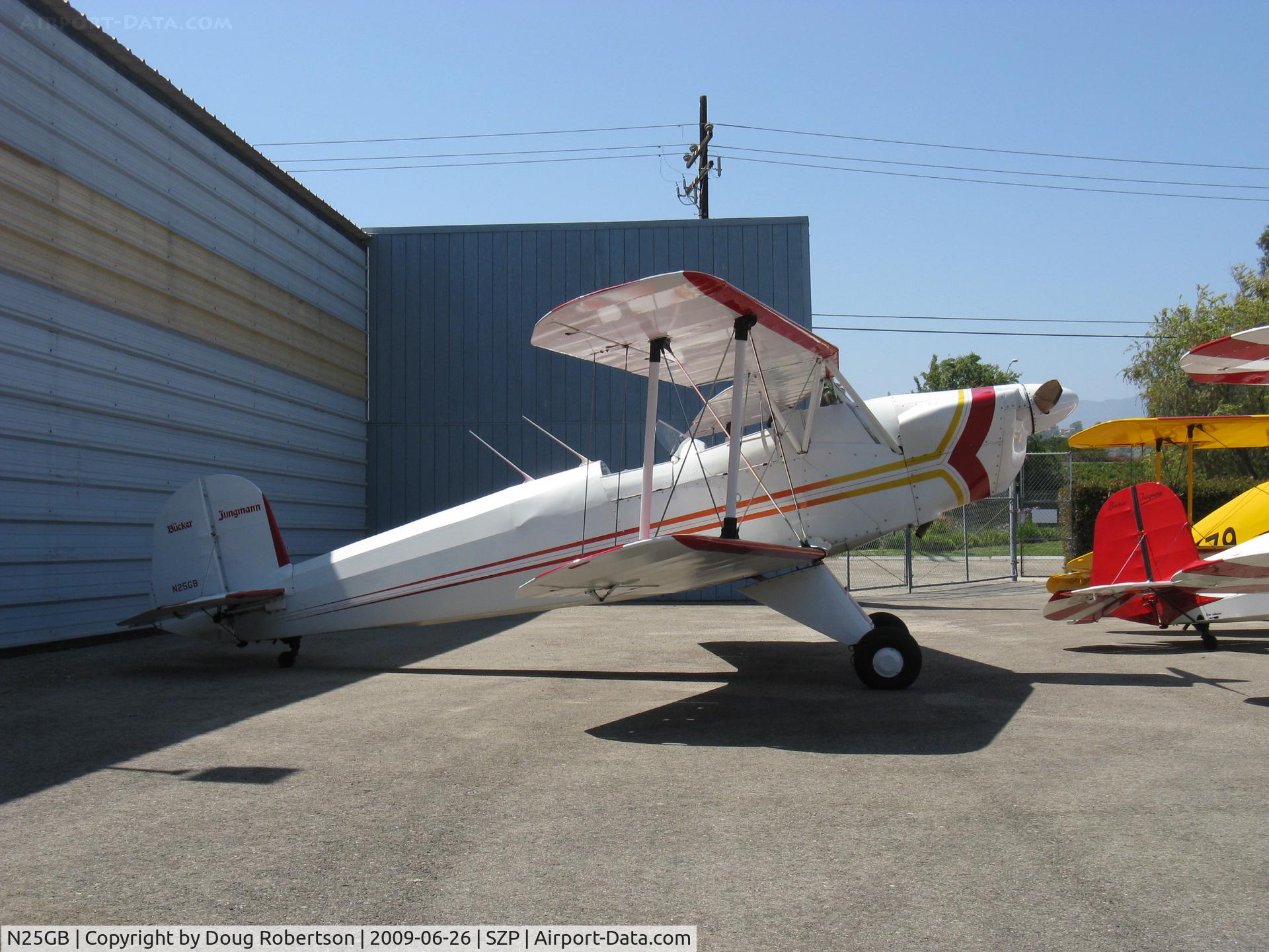 N25GB, 1954 Casa (Buckner) Jungmann BU-131E C/N E3B-372, 1954 C.A.S.A. BU 1.131 Bucker JUNGMANN, Lycoming O-360-A1D 200 Hp conversion