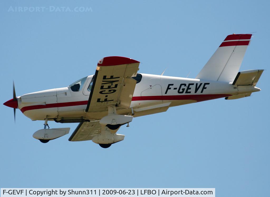 F-GEVF, Socata TB-10 Tobago C/N 565, Landing rwy 32R