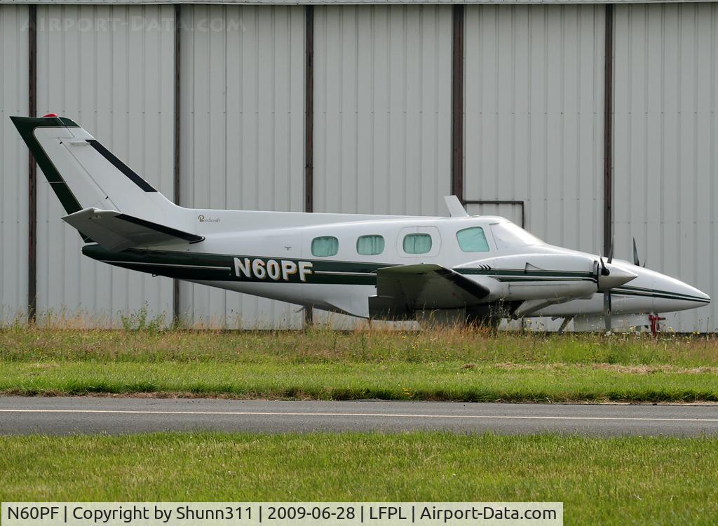 N60PF, Beech 60 C/N P-87, Parked...
