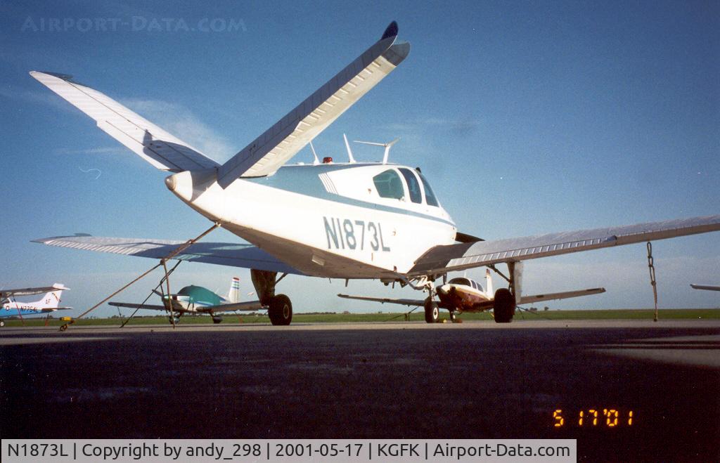 N1873L, 1976 Beech V35B Bonanza C/N D-9892, Parked at Bravo Ramp at GFK during the NIFA SAFECON