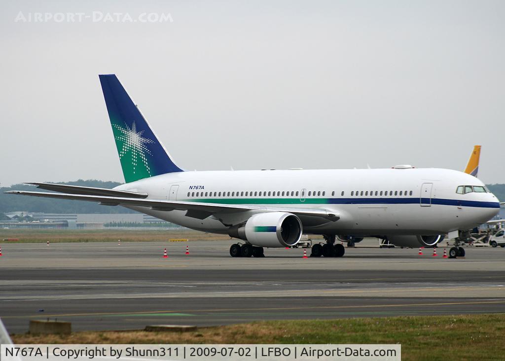 N767A, 2003 Boeing 767-2AX/ER C/N 33685, Parked at the General Aviation area...