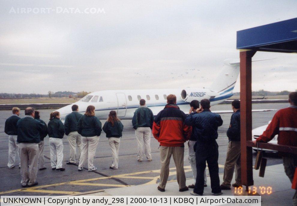 UNKNOWN, Miscellaneous Various C/N unknown, in front of the FBO at Dubuque