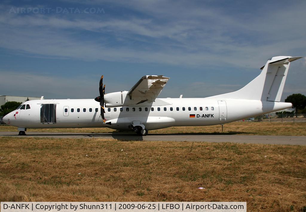 D-ANFK, 2001 ATR 72-212A C/N 666, Stored and waiting a new owner...