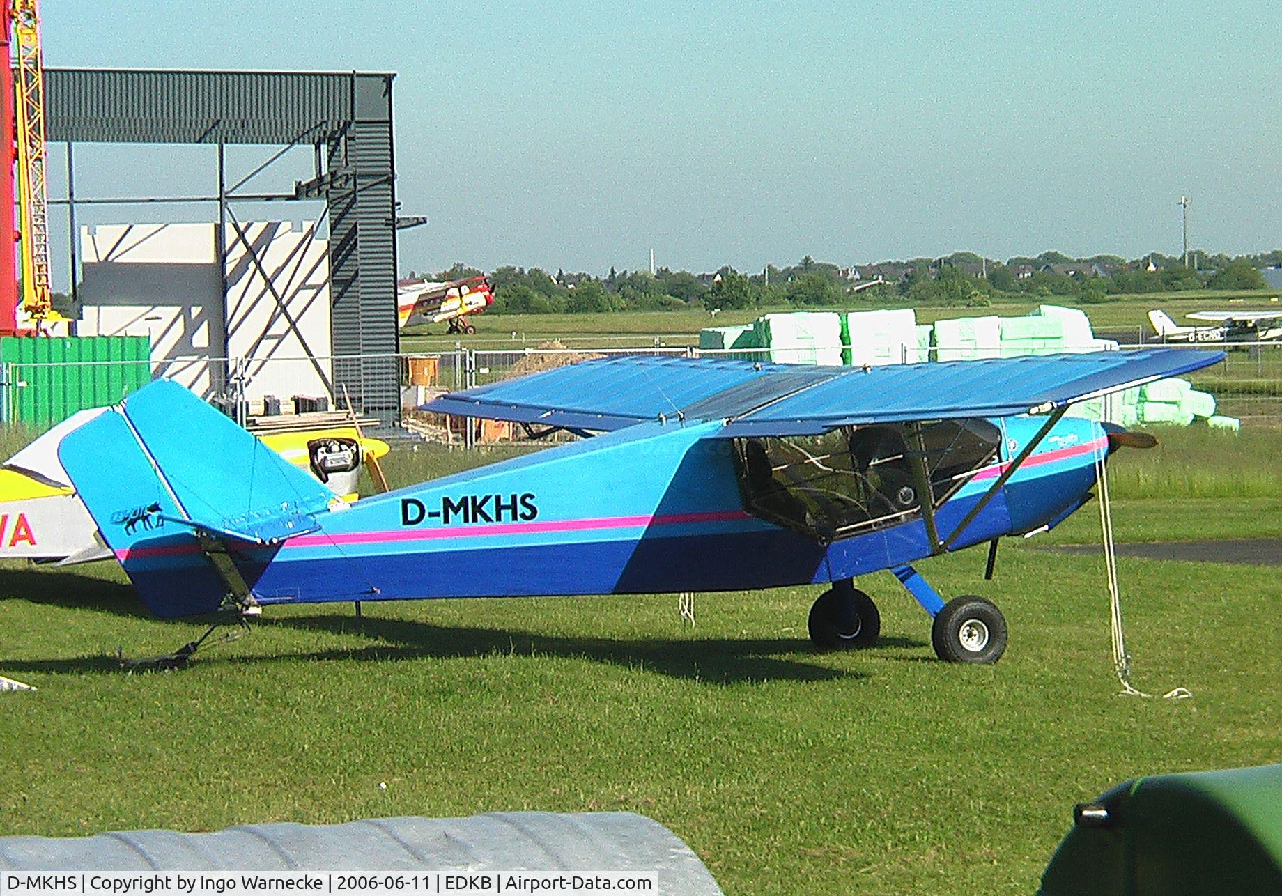 D-MKHS, Rans S-6 Coyote II C/N 0192263, Rans S-6 COYOTE II at Bonn-Hangelar airfield