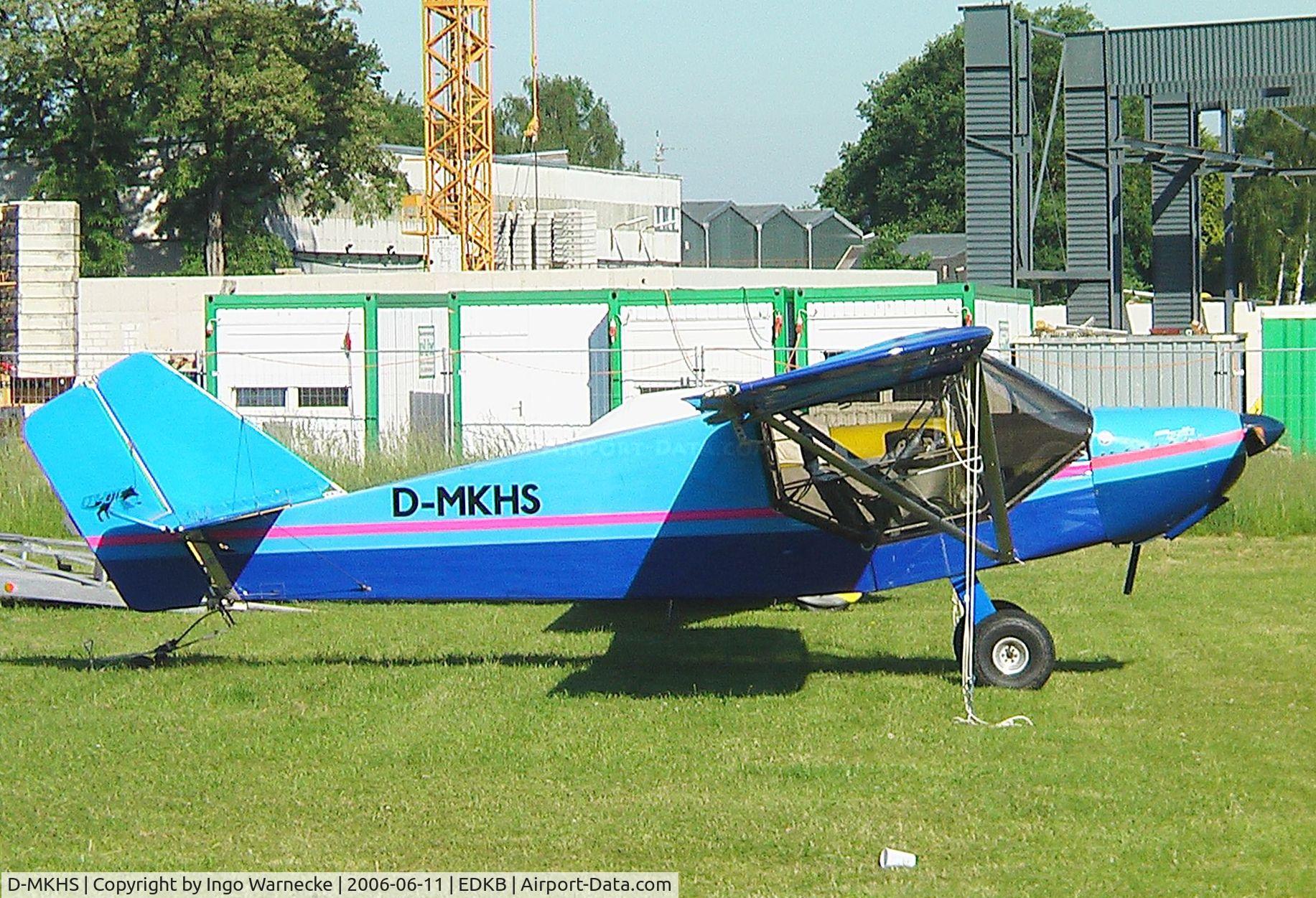 D-MKHS, Rans S-6 Coyote II C/N 0192263, Rans S-6 COYOTE II at Bonn-Hangelar airfield