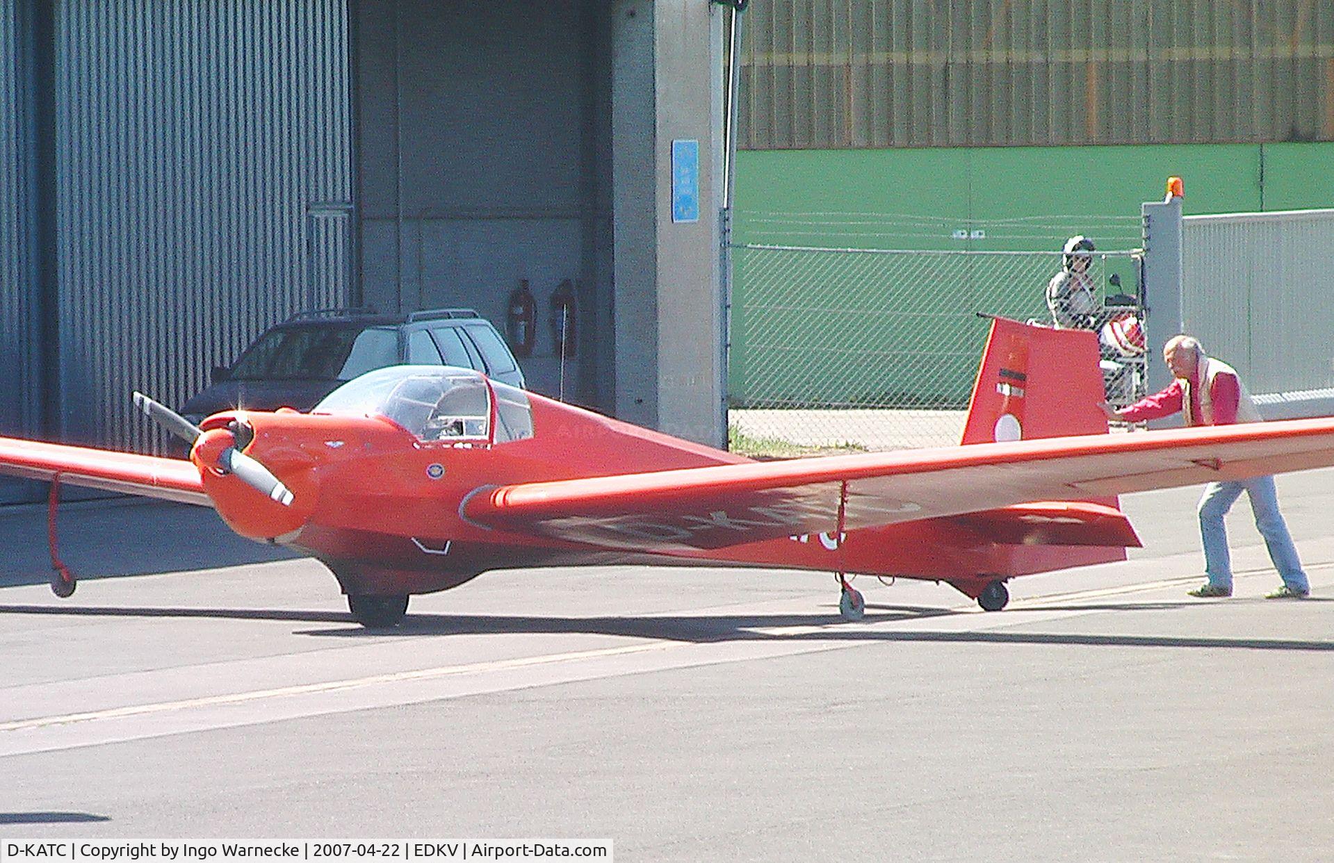 D-KATC, Scheibe SF-25B Falke C/N 4674, Scheibe SF-25B Falke at Dahlemer Binz airfield