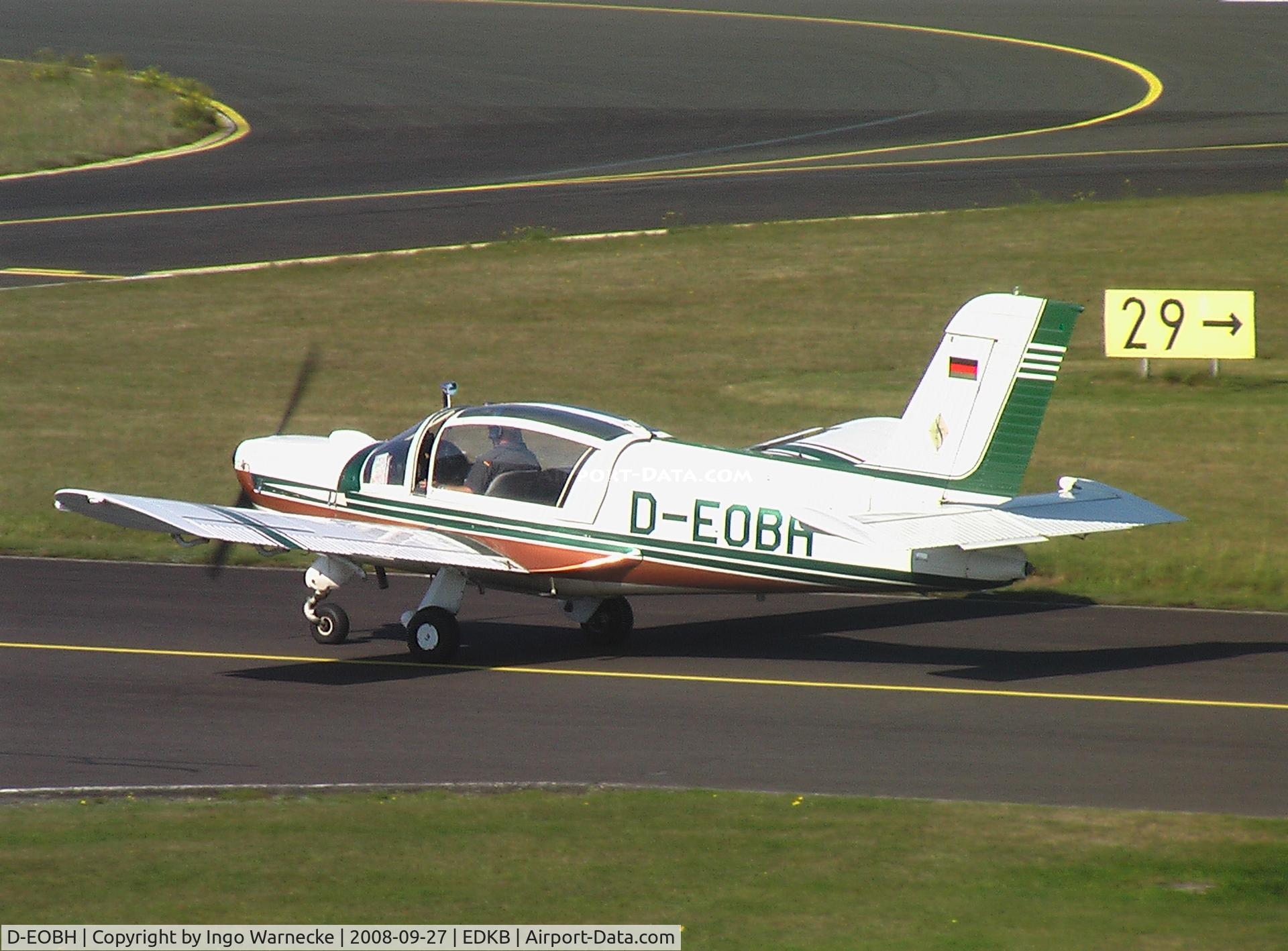 D-EOBH, Socata MS-893A Rallye Commodore 180 C/N 11820, SOCATA MS.893A Commodore 180 at Bonn-Hangelar airfield