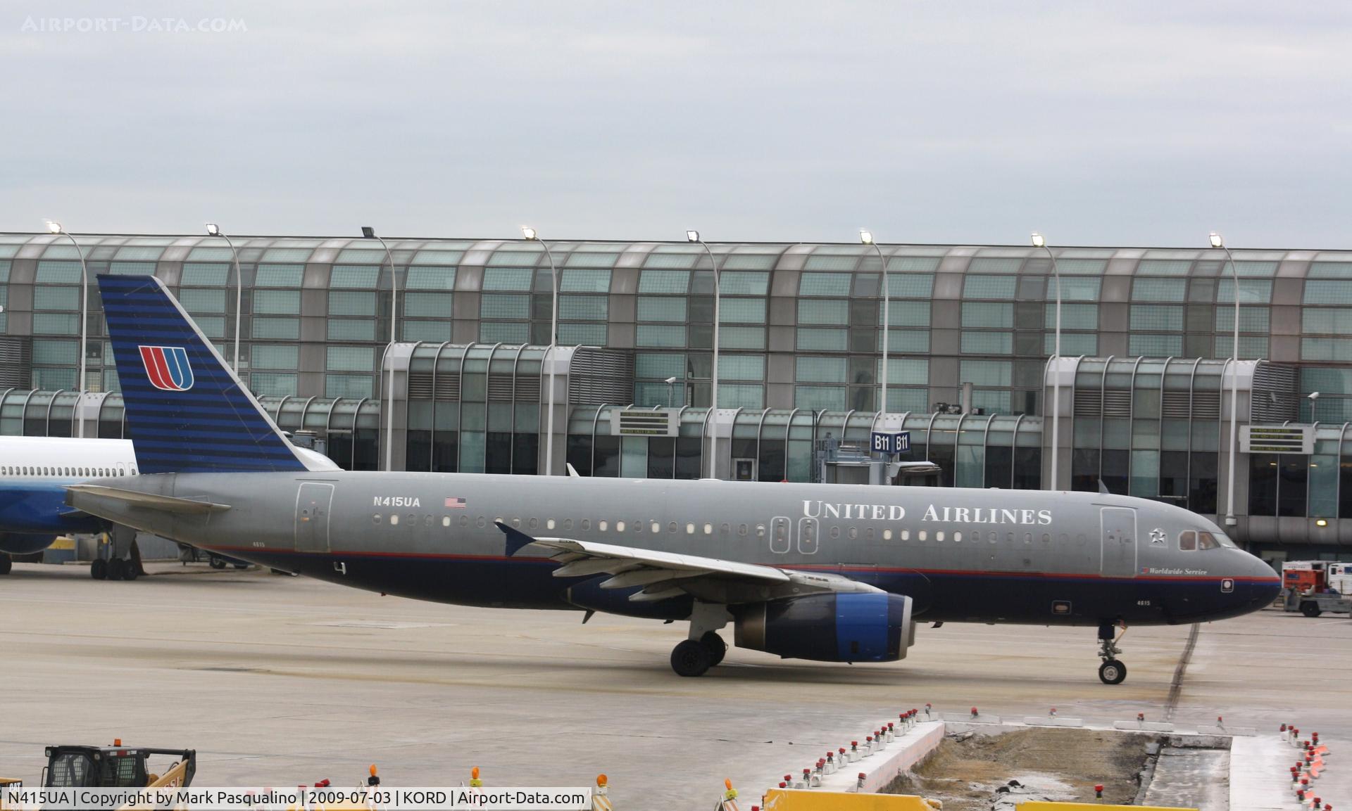 N415UA, 1994 Airbus A320-232 C/N 475, Airbus A320