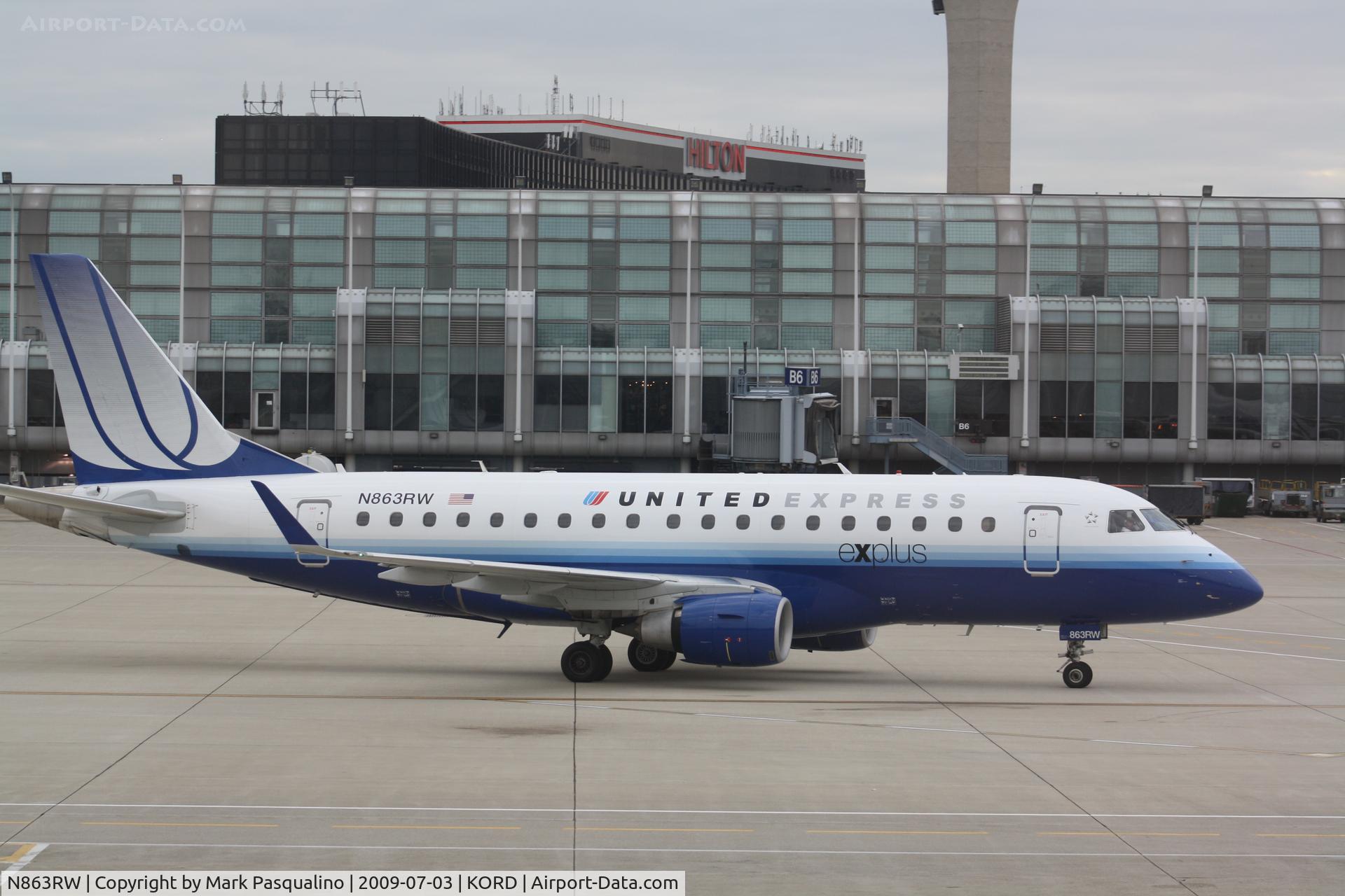 N863RW, 2005 Embraer 170SE (ERJ-170-100SE) C/N 17000100, ERJ 170-100 SE