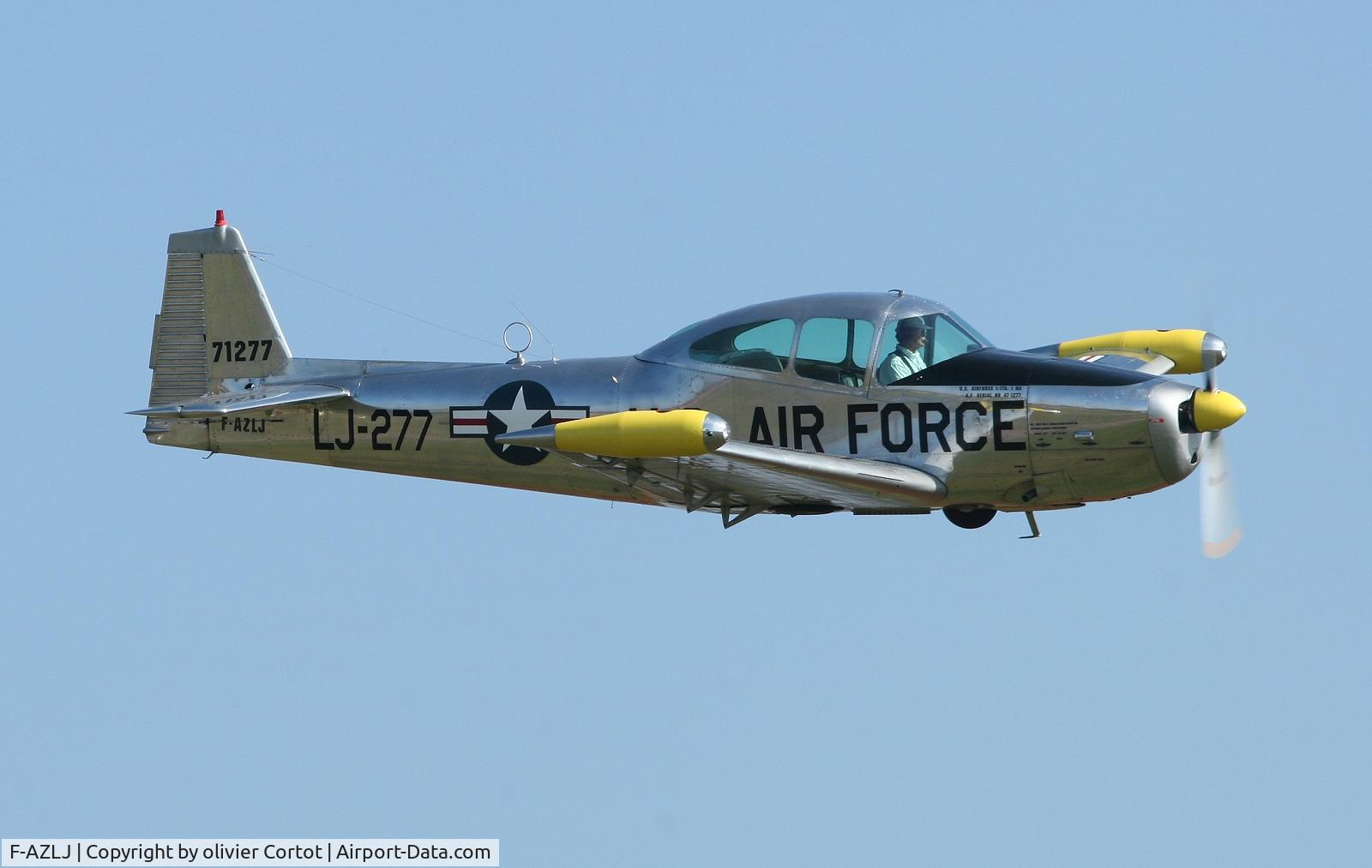F-AZLJ, North American Navion (NA-145) C/N NAV-4-277, taken during the Dijon-Darois Airshow, sept 2007