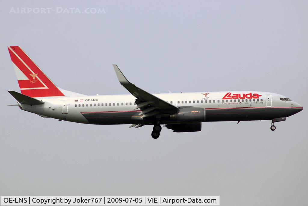 OE-LNS, 2005 Boeing 737-8Z9 C/N 34262, Lauda Air Boeing 737-8Z9(WL)