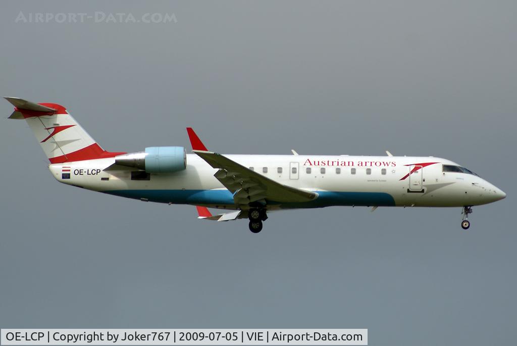 OE-LCP, 2001 Canadair CRJ-200LR (CL-600-2B19) C/N 7480, Austrian arrows Canadair Regional Jet CRJ200LR