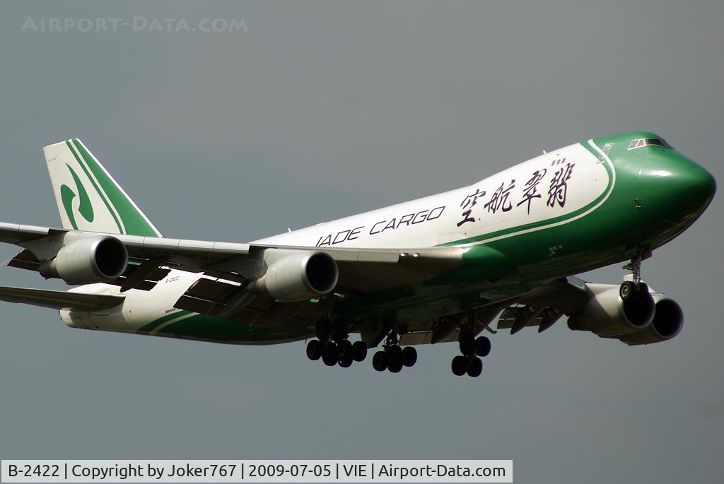B-2422, 2007 Boeing 747-4EVF/ER/SCD C/N 35173, Jade Cargo Boeing 747-4EV(ER/F)