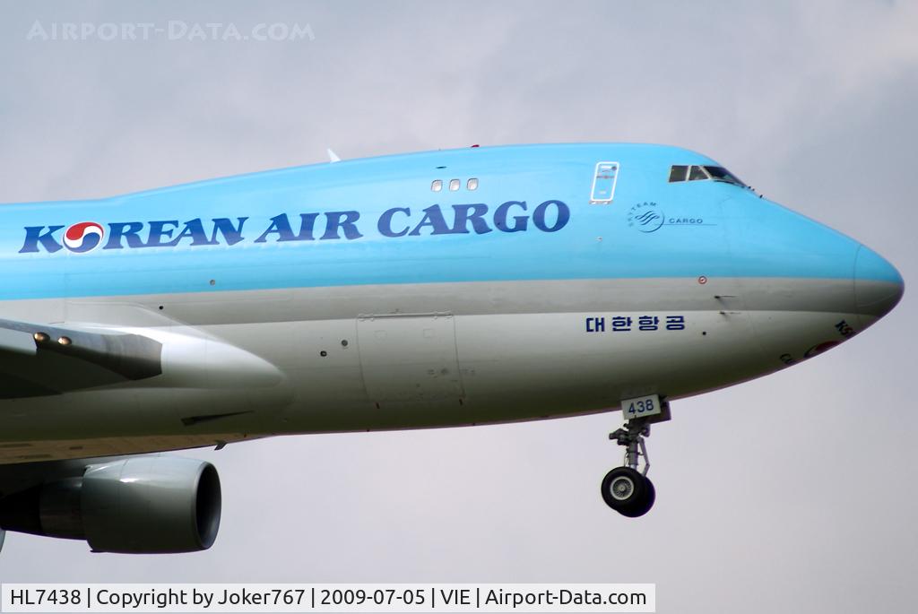 HL7438, 2003 Boeing 747-4B5ERF C/N 33515, Korean Air Cargo Boeing 747-4B5F