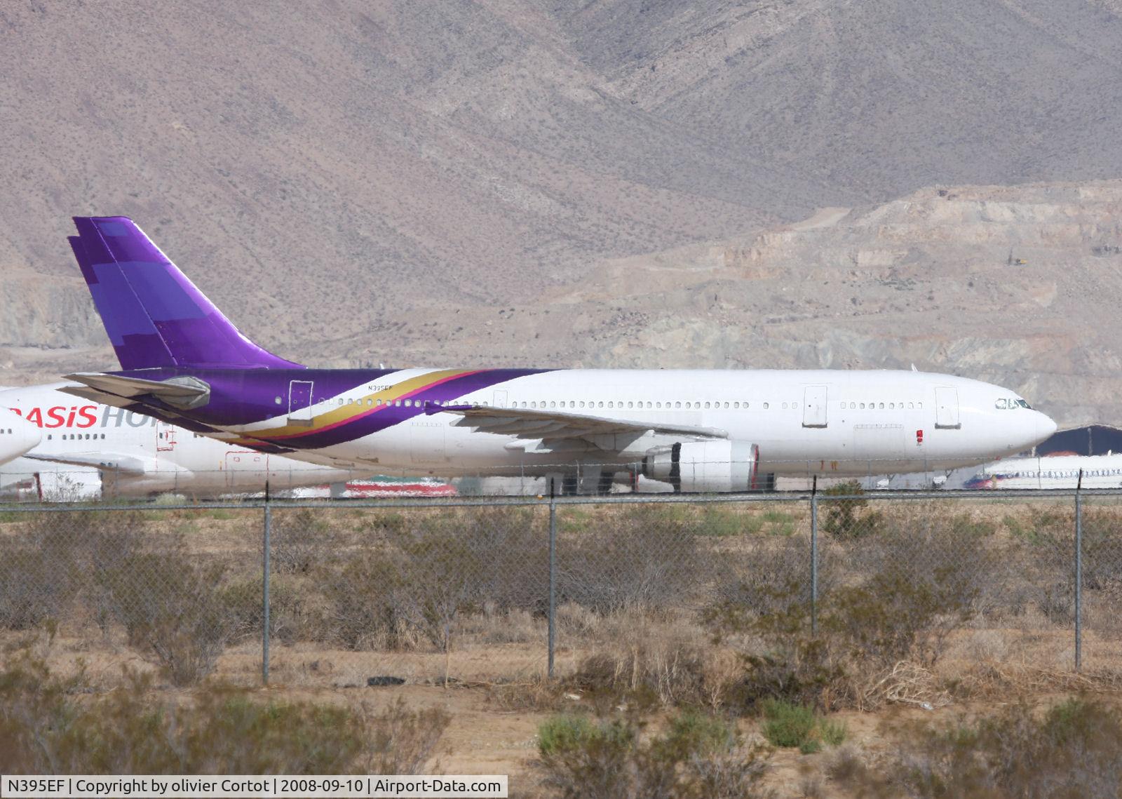 N395EF, 1986 Airbus A300B4-601 C/N 395, Awaiting scrap or a new owner in the Mojave desert