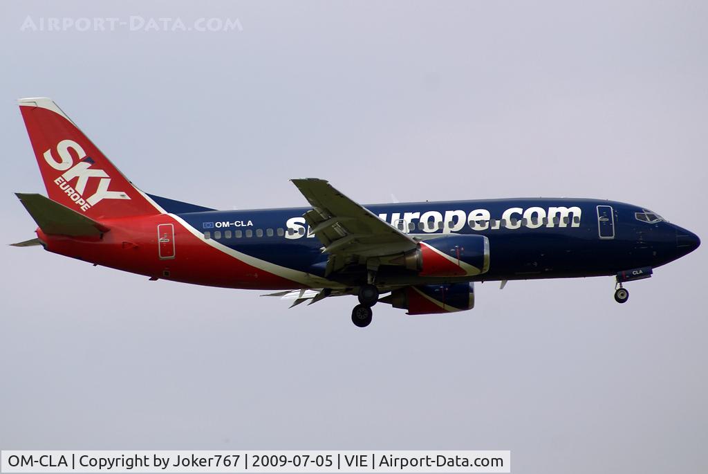 OM-CLA, 1988 Boeing 737-322 C/N 24245, SkyEurope Airlines Boeing 737-322