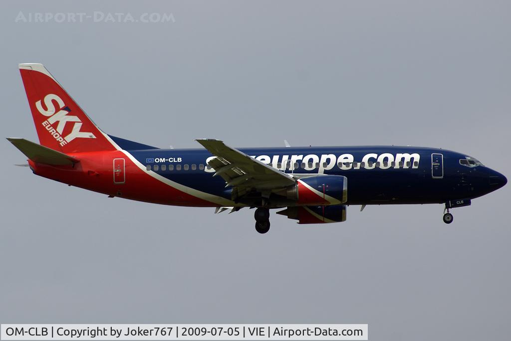 OM-CLB, 1988 Boeing 737-322 C/N 24246, SkyEurope Airlines Boeing 737-322