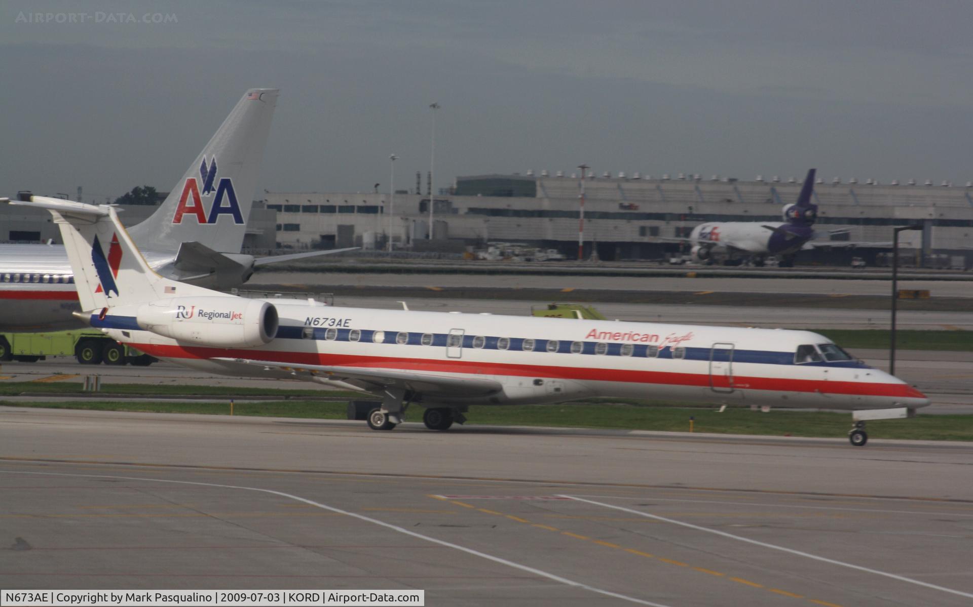 N673AE, 2004 Embraer ERJ-145LR (EMB-145LR) C/N 145797, EMB-145LR