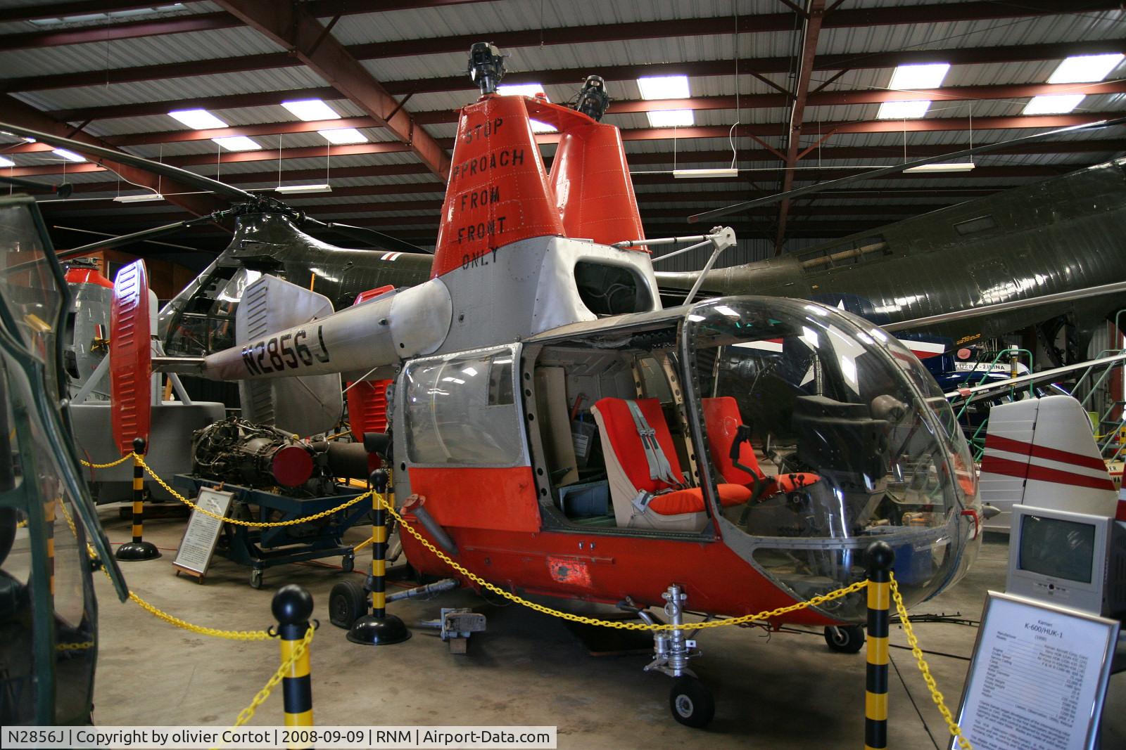 N2856J, 1959 Kaman H-43A C/N 58-1840, better view of the chopper