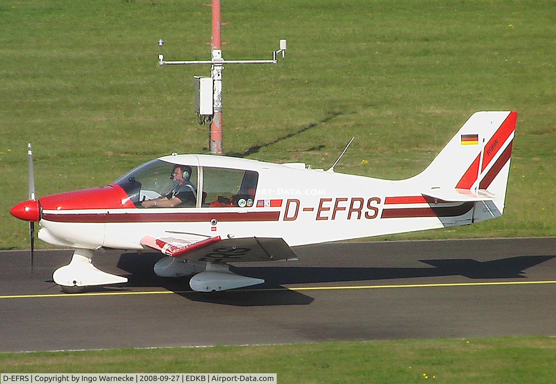 D-EFRS, Robin DR-400-120D Dauphin C/N 1714, Robin DR.400/120D Dauphin at Bonn-Hangelar airfield