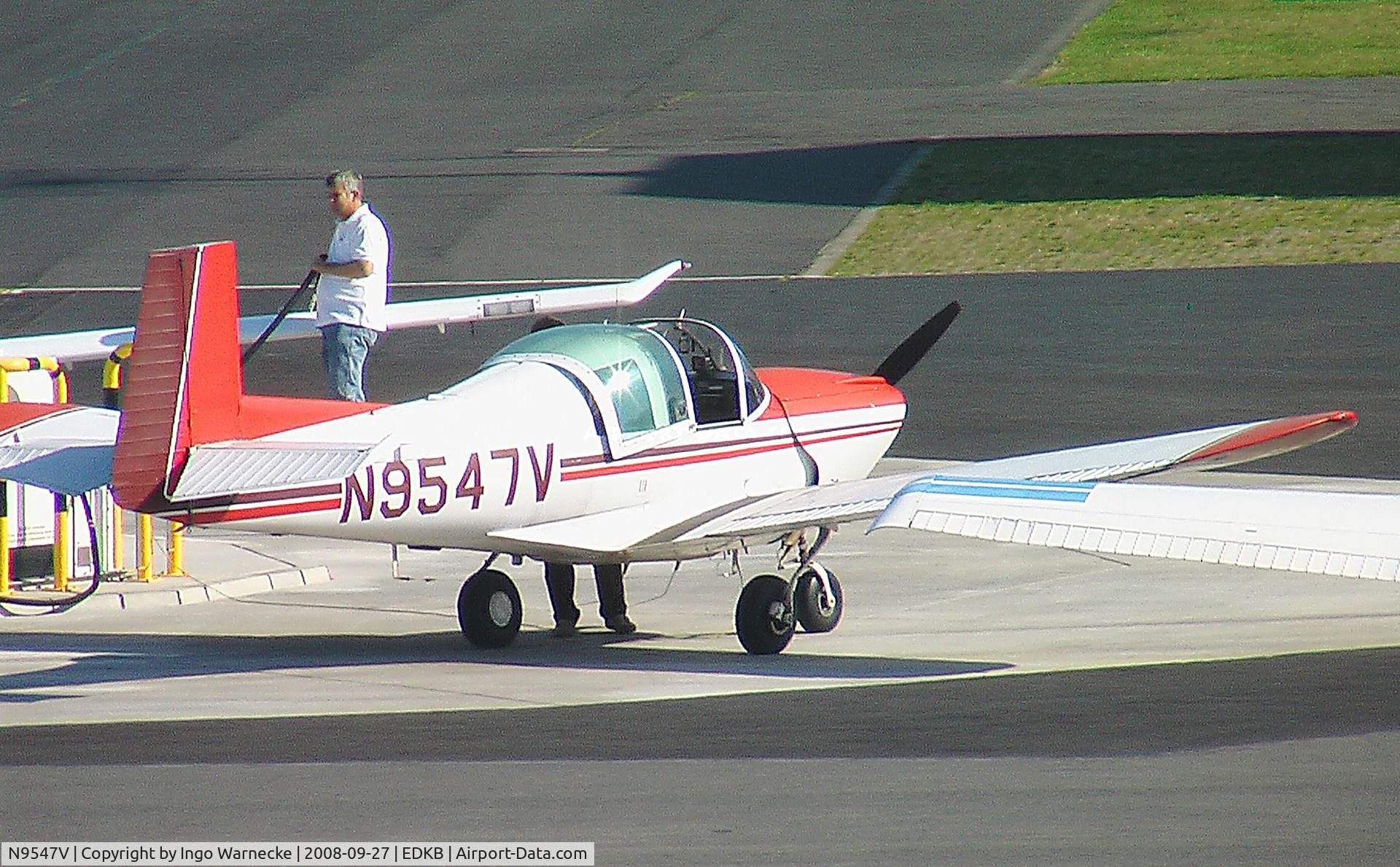 N9547V, 1970 Mooney M10 Cadet C/N 700037, Mooney M.10 Cadet at Bonn/Hangelar Airfield