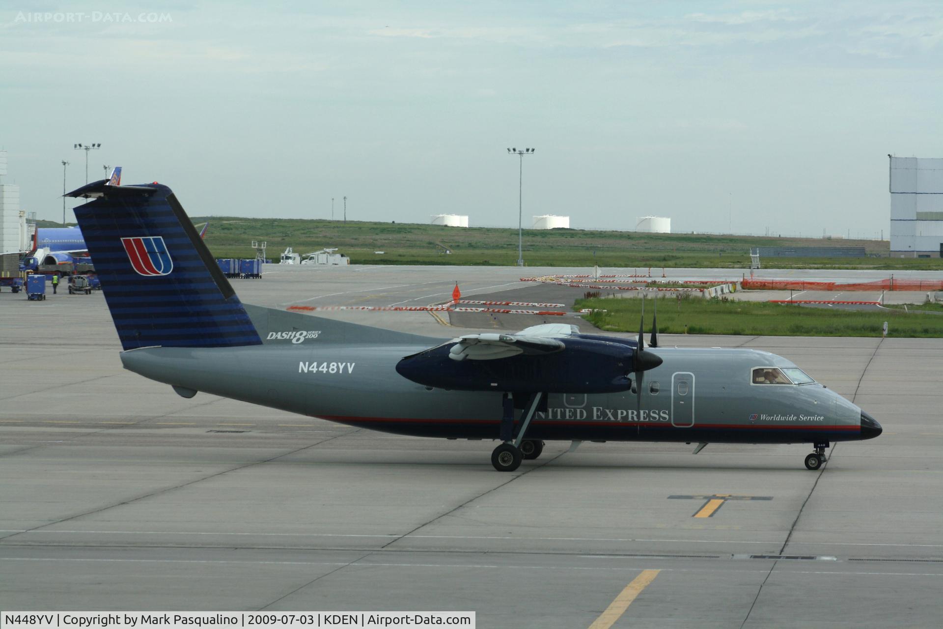N448YV, 1996 De Havilland Canada DHC-8-202 Dash 8 C/N 448, DHC-8-200