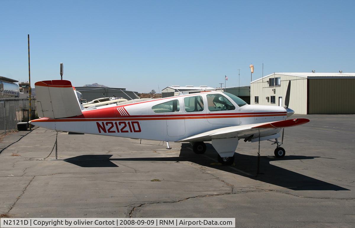 N2121D, 1953 Beech D35 C/N D-3466, under the sun of california...